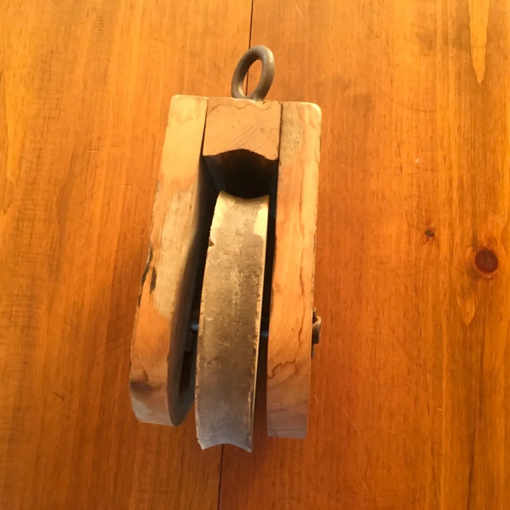 Decorative Wooden Pulley